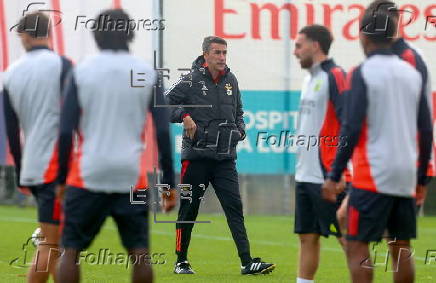 UEFA Champions League MD-1: Benfica training