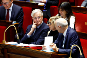 Questions to the government session at the National Assembly in Paris