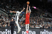 NBA: Portland Trail Blazers at San Antonio Spurs