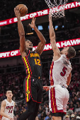 NBA: Miami Heat at Atlanta Hawks