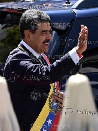 Nicolas Maduro is sworn in for his third term as Venezuela's President, in Caracas