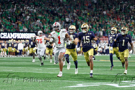 NCAA Football: CFP National Championship-Ohio State at Notre Dame