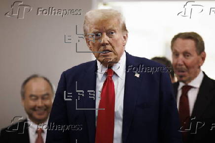 US President Donald Trump delivers remarks on AI Infrastructure in Washington, DC