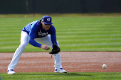 MLB: Los Angeles Dodgers-Workouts