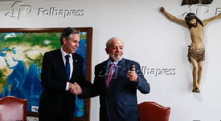 Folhapress Fotos Lula Recebe Secret Rio Americano Antony Blinken