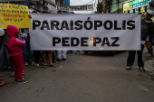 Manifestao em Paraisopolis pede paz