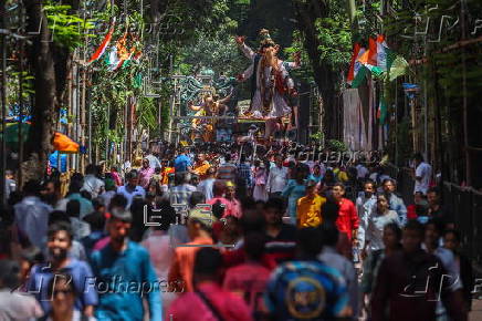 India marks end of ten-day-long Hindu festival Ganesh Chaturthi