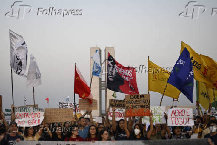 BRASILIA, MANIFESTACAO PELO CLIMA