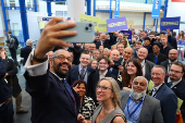 Britain's Conservative Party's annual conference in Birmingham