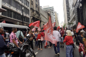 MTST em protesto por moradia em So Paulo (SP)