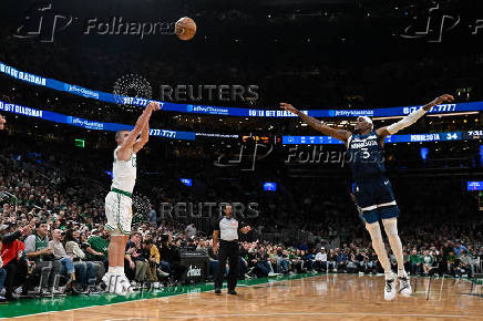 NBA: Minnesota Timberwolves at Boston Celtics