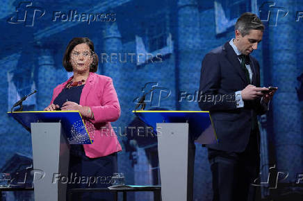 Final General Election 2024 leaders' debate, in Dublin