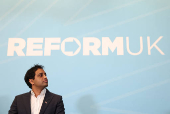 Britain's Reform UK party campaign event in London