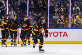 NHL: Columbus Blue Jackets at Vancouver Canucks