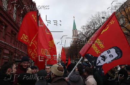 Soviet leader Joseph Stalin's birthday celebrations in Moscow