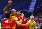 IHF Handball World Championships 2025 - Preliminary Round - Group F - Chile v Sweden