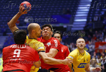 IHF Handball World Championships 2025 - Preliminary Round - Group F - Chile v Sweden