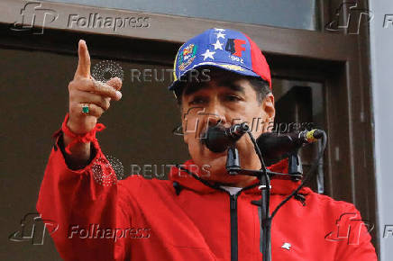 Venezuela's President Maduro attends rally to commemorate the anniversary of the ending of Jimenez's dictatorship, in Caracas