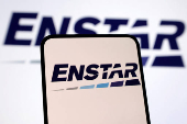 Illustration shows Enstar logo