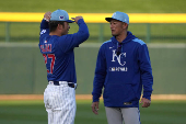 MLB: Spring Training-Kansas City Royals at Chicago Cubs