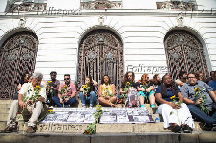 Homenagem dos 6 meses do assassinato de Marielle Franco e Anderson Gomes