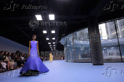 Carolina Herrera Spring/Summer 2025 collection during New York Fashion Week in New York City