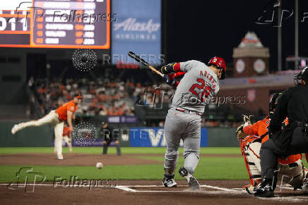 MLB: St. Louis Cardinals at San Francisco Giants