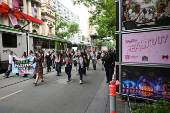 'School Strike for Palestine' march in Melbourne