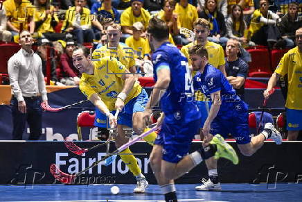 Men's World Floorball Championships final Sweden vs Finland