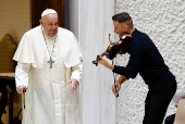 Pope Francis' weekly general audience at the Vatican