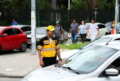 Motoristas enfrentam lentido no acesso para a rodoviria do Tiet