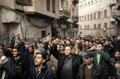 Protests erupt in Syria over Christmas tree burning