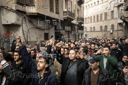 Protests erupt in Syria over Christmas tree burning