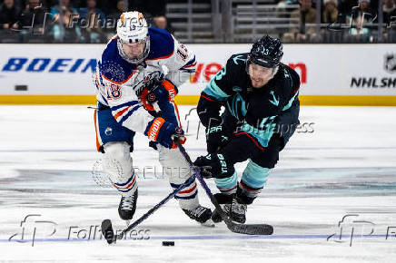 NHL: Edmonton Oilers at Seattle Kraken