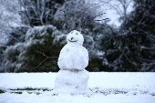 Heavy snow in Liverpool amidst warnings for snow and ice across Britain