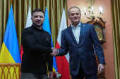 Ukraine's President Zelenskiy visits Poland