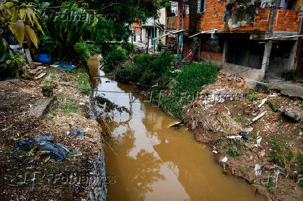 Moradias em rea de risco