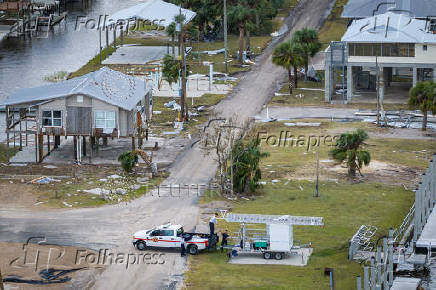 Aftermath of Hurricane Helene in Florida