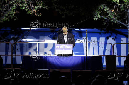 U.S. Second Gentleman Emhoff headlines Get Out The Vote event in Pennsylvania