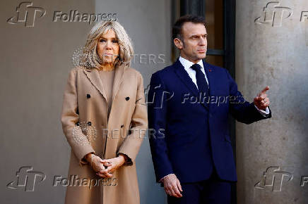 French President Macron meets Nigerian President Bola Tinubu in Paris