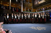 Nobel Prize Ceremony 2024 in Stockholm