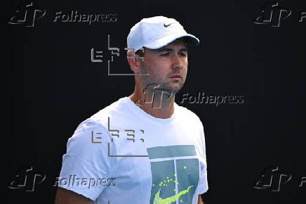 Australian Open practice session