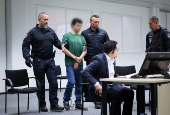 Trial following a knife attack on a train in Germany