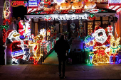 Christmas lights in Dublin