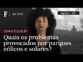 Quais os problemas provocados por parques elicos e solares?