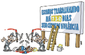 Charge - 'Casos de Violência'