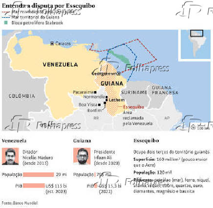 Entenda a disputa por Essequibo