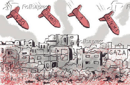 Charge - 'Não damos a mínima'