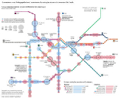 O aumento e o declínio populacional no entorno das estações de metrô e trem em São Paulo