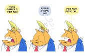 Charge - 'Donald Trump - Tarifaço'